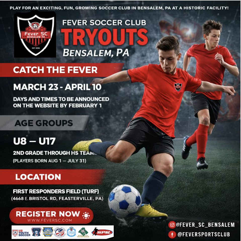 Fever 2026 Tryout Boys