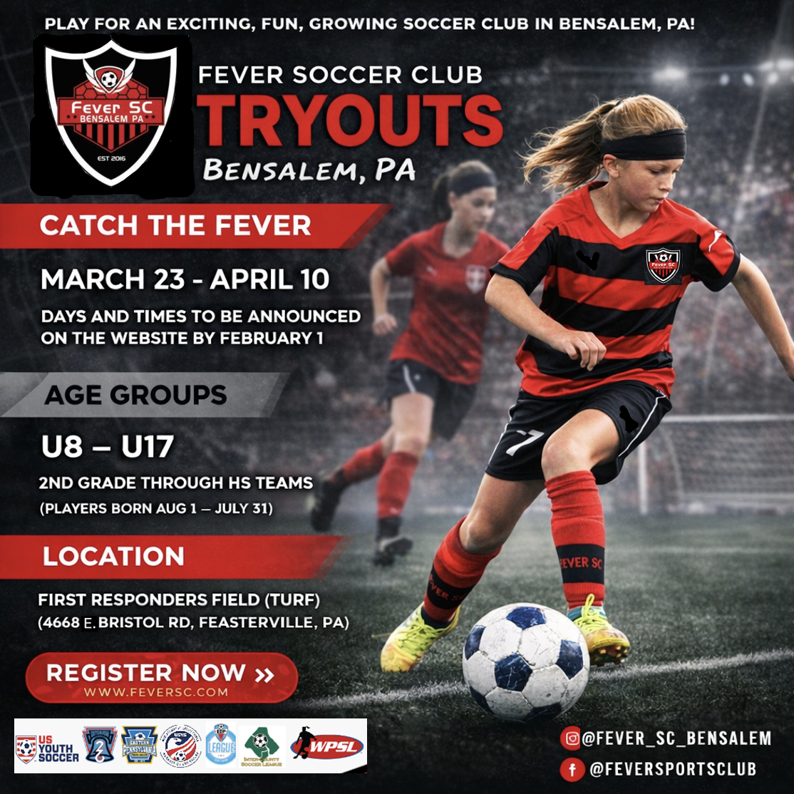 Fever 2026 Tryout Girls